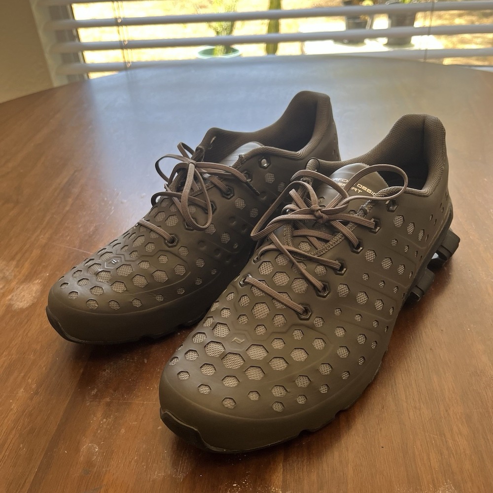 Adidas Porsche Sport Design Bounce S4 Mens Shoe Size 11.5 Green Carbon Fiber